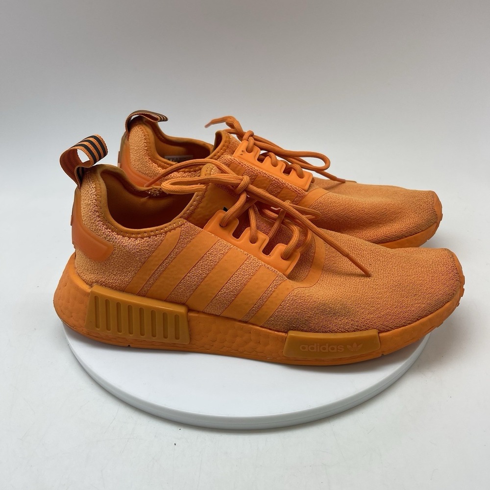 Adidas NMD R1 Womens 8.5 Orange Athletic Running GV9439 Shoes‎ Sneakers